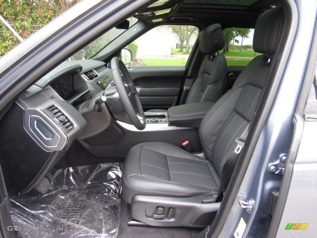 2019 Range Rover Sport HSE - Byron Blue Metallic / Ebony/Ebony photo #3