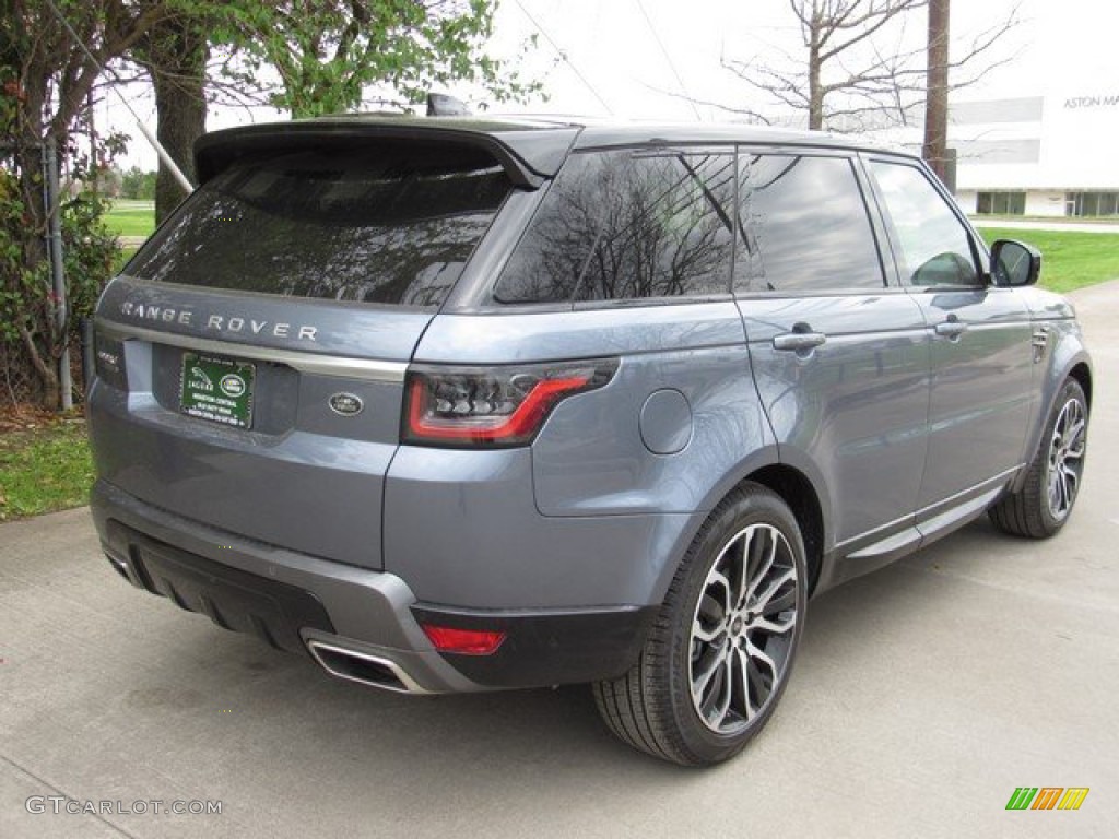 2019 Range Rover Sport HSE - Byron Blue Metallic / Ebony/Ebony photo #7