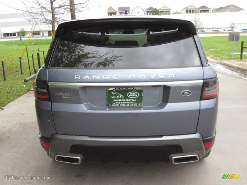 2019 Range Rover Sport HSE - Byron Blue Metallic / Ebony/Ebony photo #8