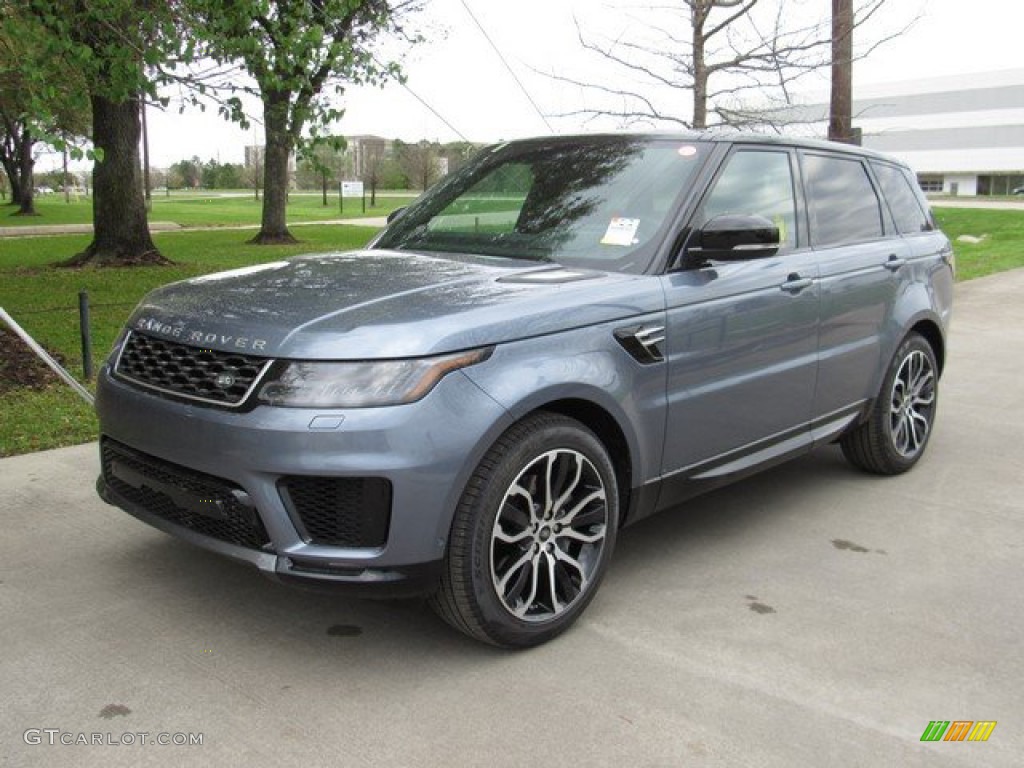 2019 Range Rover Sport HSE - Byron Blue Metallic / Ebony/Ebony photo #10