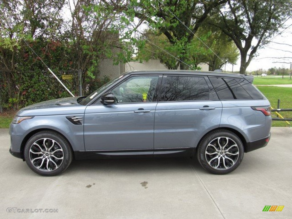 2019 Range Rover Sport HSE - Byron Blue Metallic / Ebony/Ebony photo #11