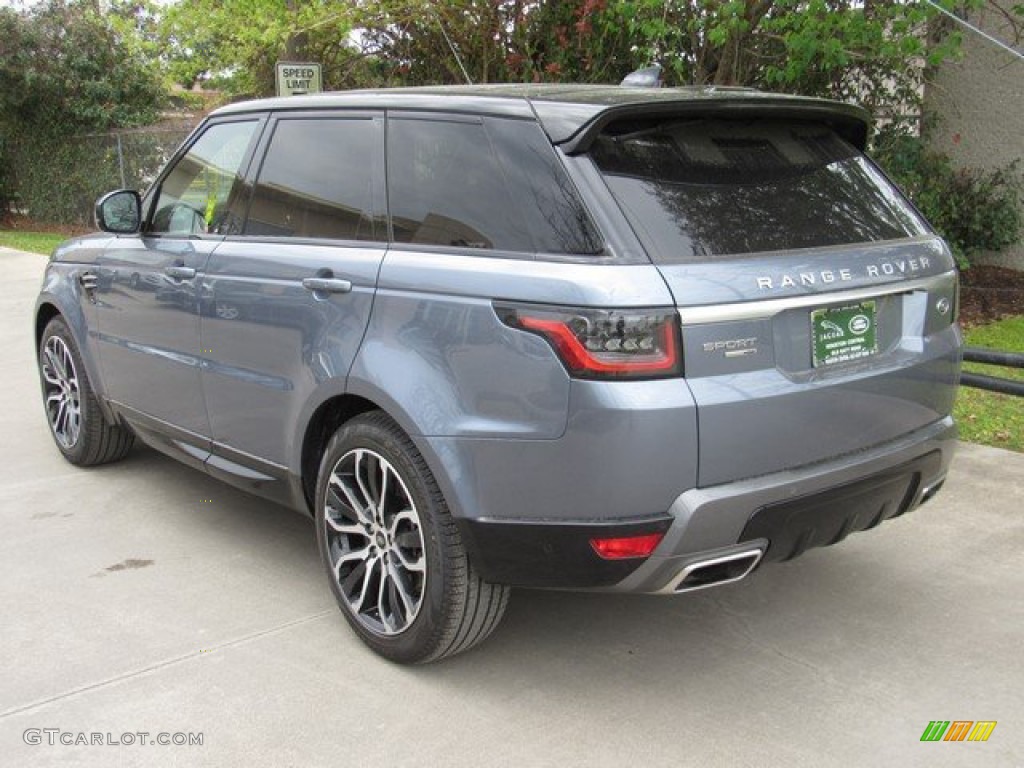 2019 Range Rover Sport HSE - Byron Blue Metallic / Ebony/Ebony photo #12