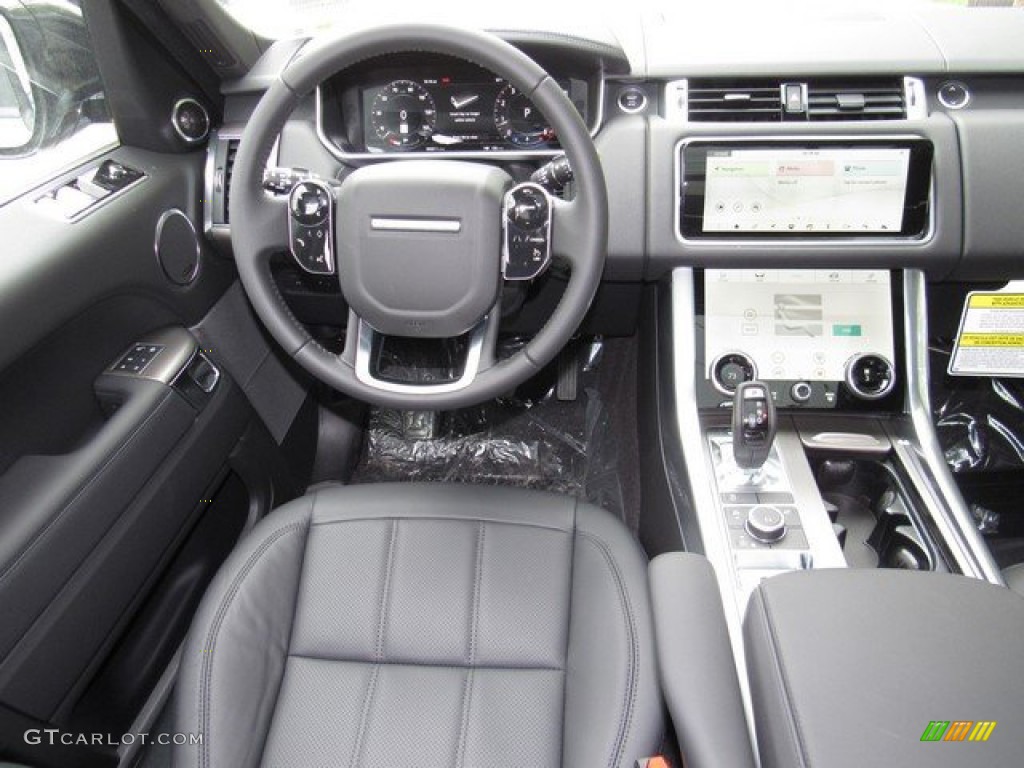 2019 Range Rover Sport HSE - Byron Blue Metallic / Ebony/Ebony photo #14