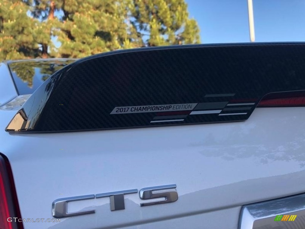 2018 Cadillac CTS V Sedan Marks and Logos Photo #132430509