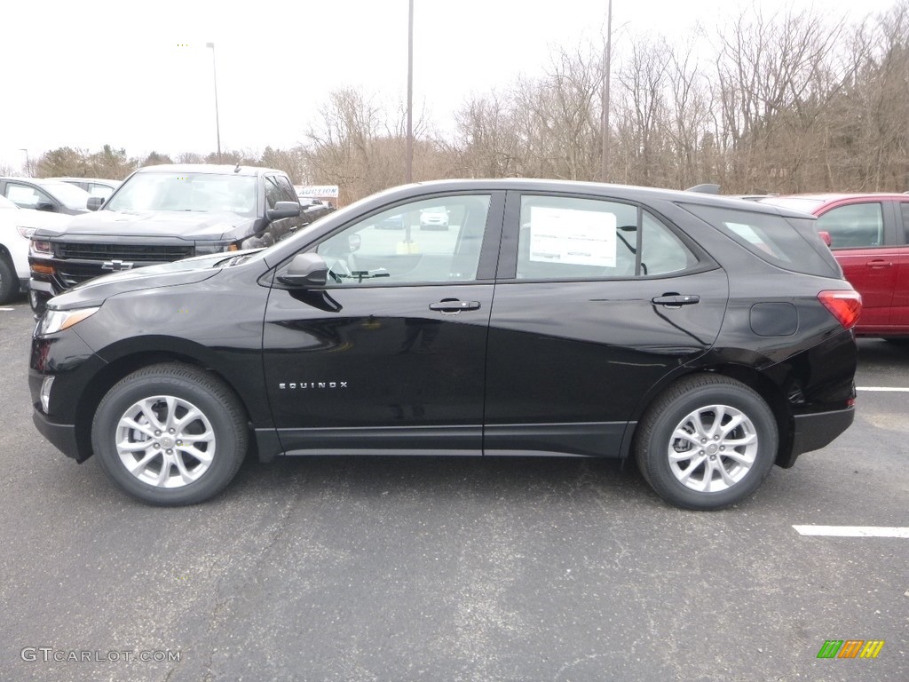 2019 Equinox LS AWD - Mosaic Black Metallic / Medium Ash Gray photo #2