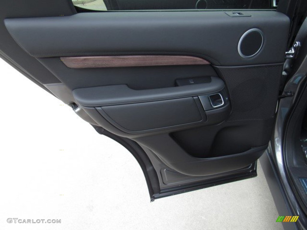 2019 Land Rover Discovery HSE Luxury Ebony Door Panel Photo #132430980