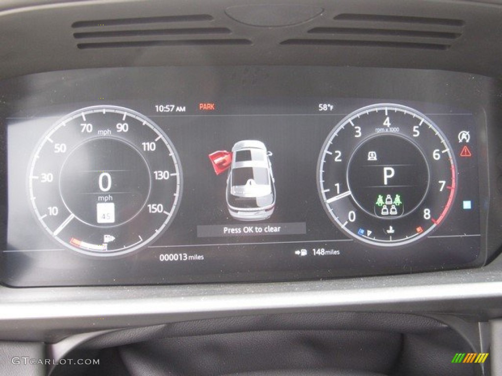 2019 Land Rover Discovery HSE Luxury Gauges Photo #132431142