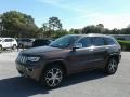 2019 Walnut Brown Metallic Jeep Grand Cherokee Overland 4x4  photo #1