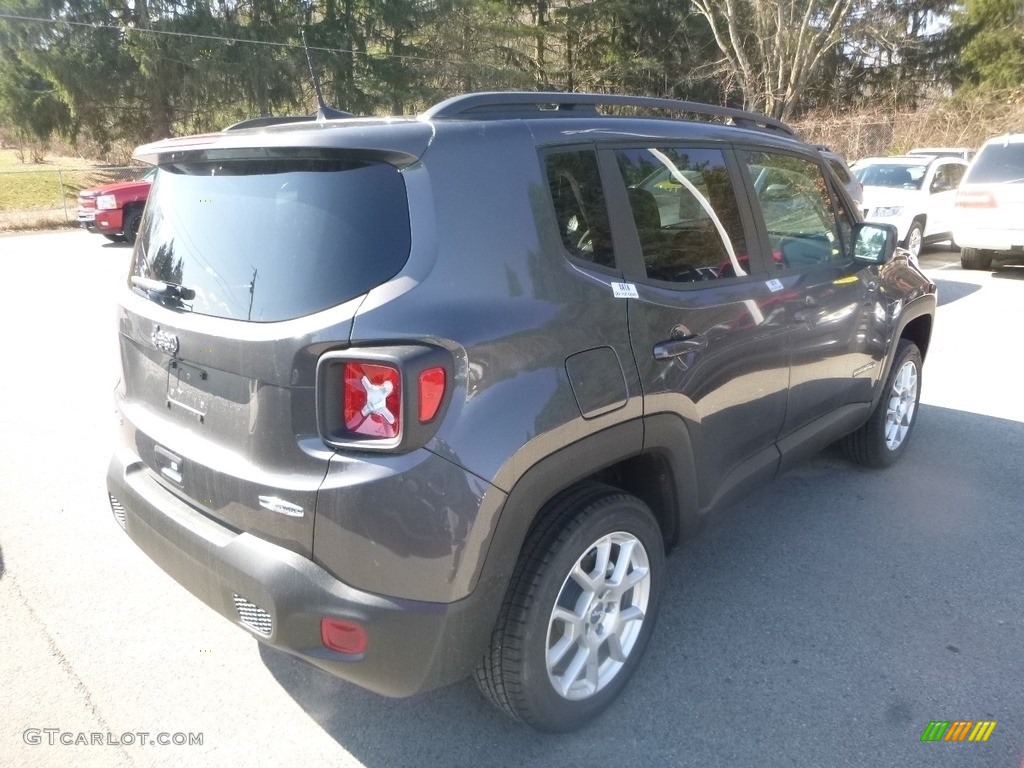 2019 Renegade Latitude 4x4 - Granite Crystal Metallic / Black/Ski Grey photo #5