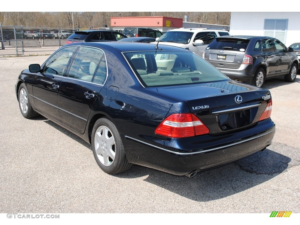 2004 LS 430 - Blue Onyx Pearl / Cashmere photo #3