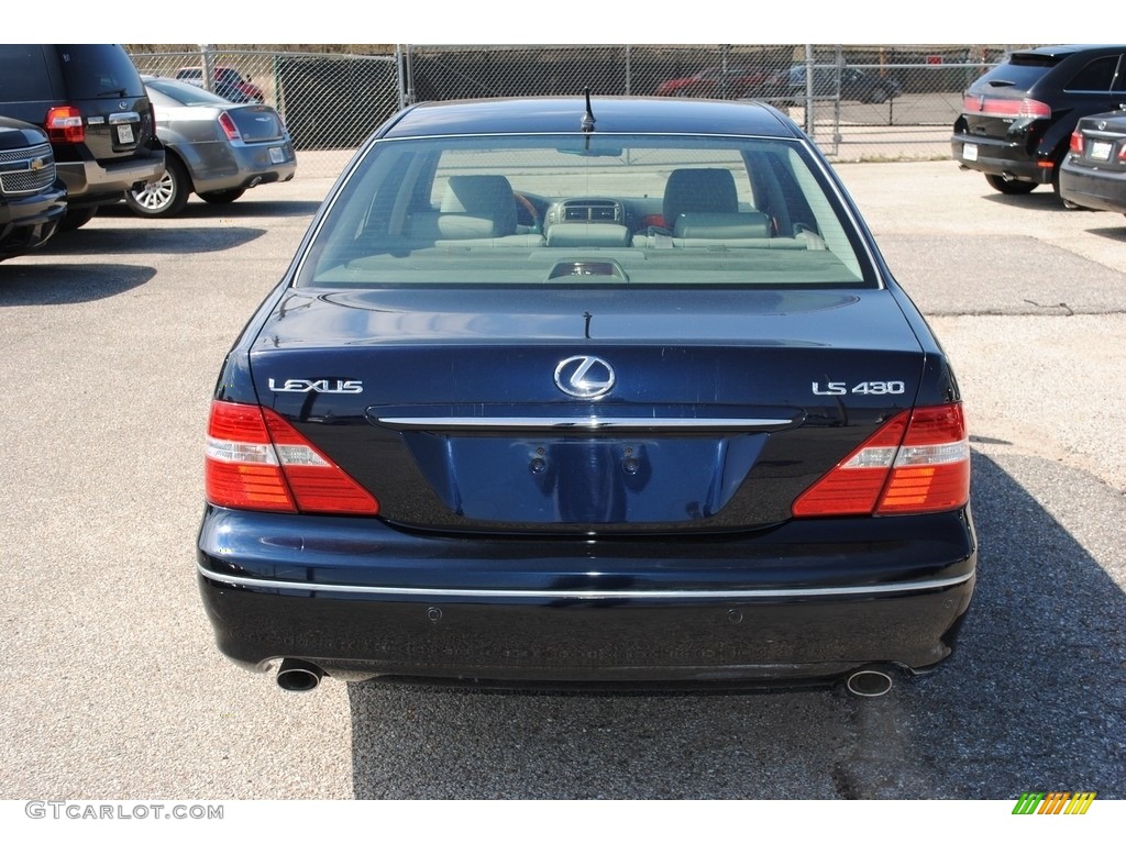 2004 LS 430 - Blue Onyx Pearl / Cashmere photo #4