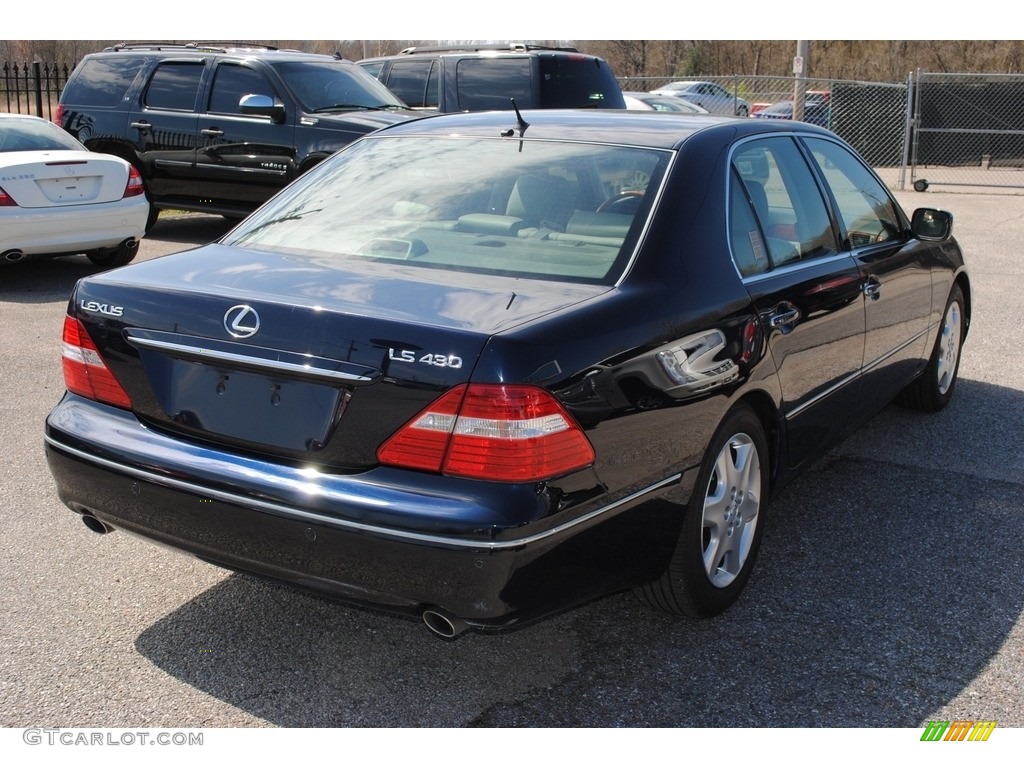 2004 LS 430 - Blue Onyx Pearl / Cashmere photo #5