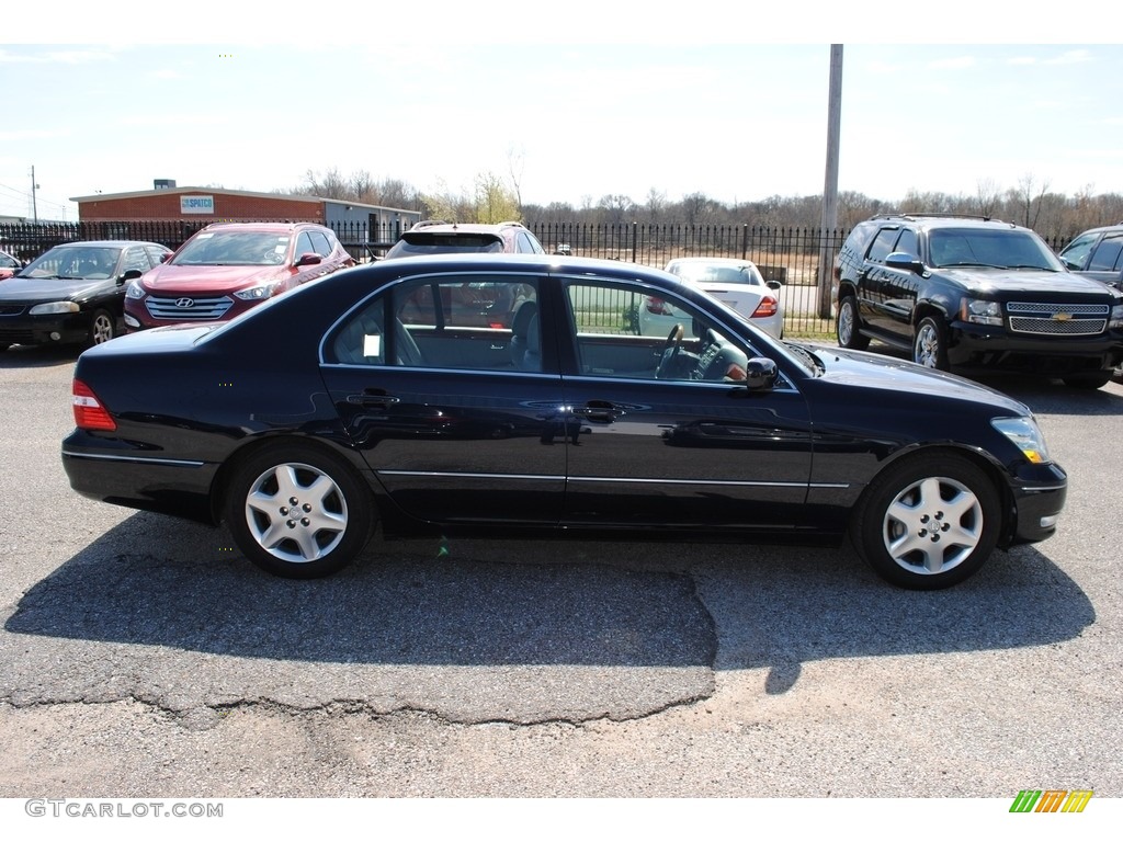 2004 LS 430 - Blue Onyx Pearl / Cashmere photo #6