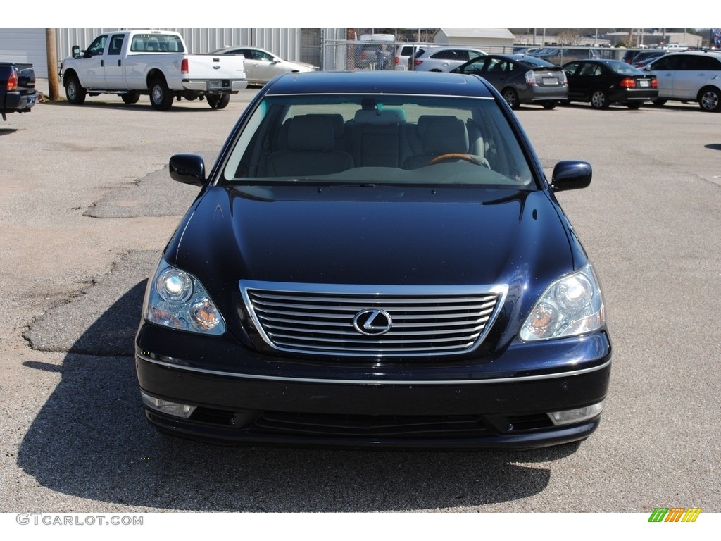 2004 LS 430 - Blue Onyx Pearl / Cashmere photo #8