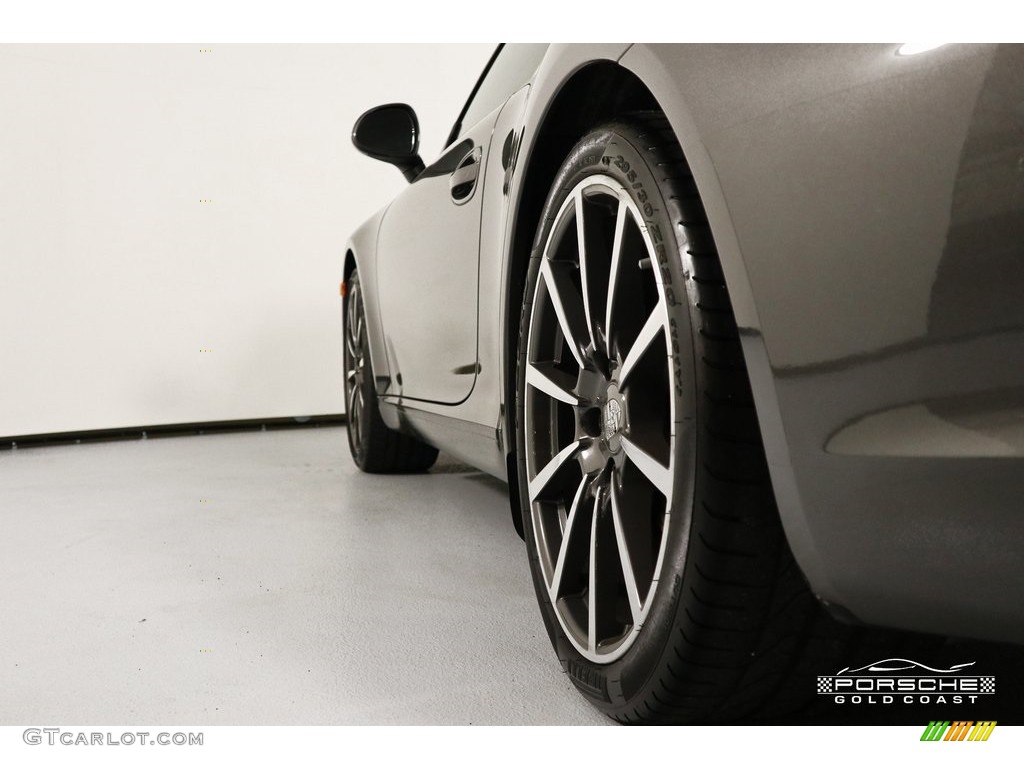 2014 911 Carrera Coupe - Agate Grey Metallic / Black photo #5