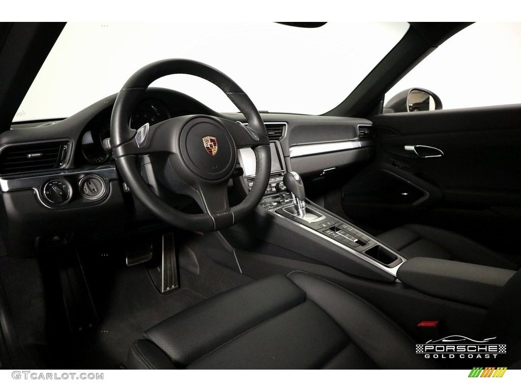 2014 911 Carrera Coupe - Agate Grey Metallic / Black photo #14