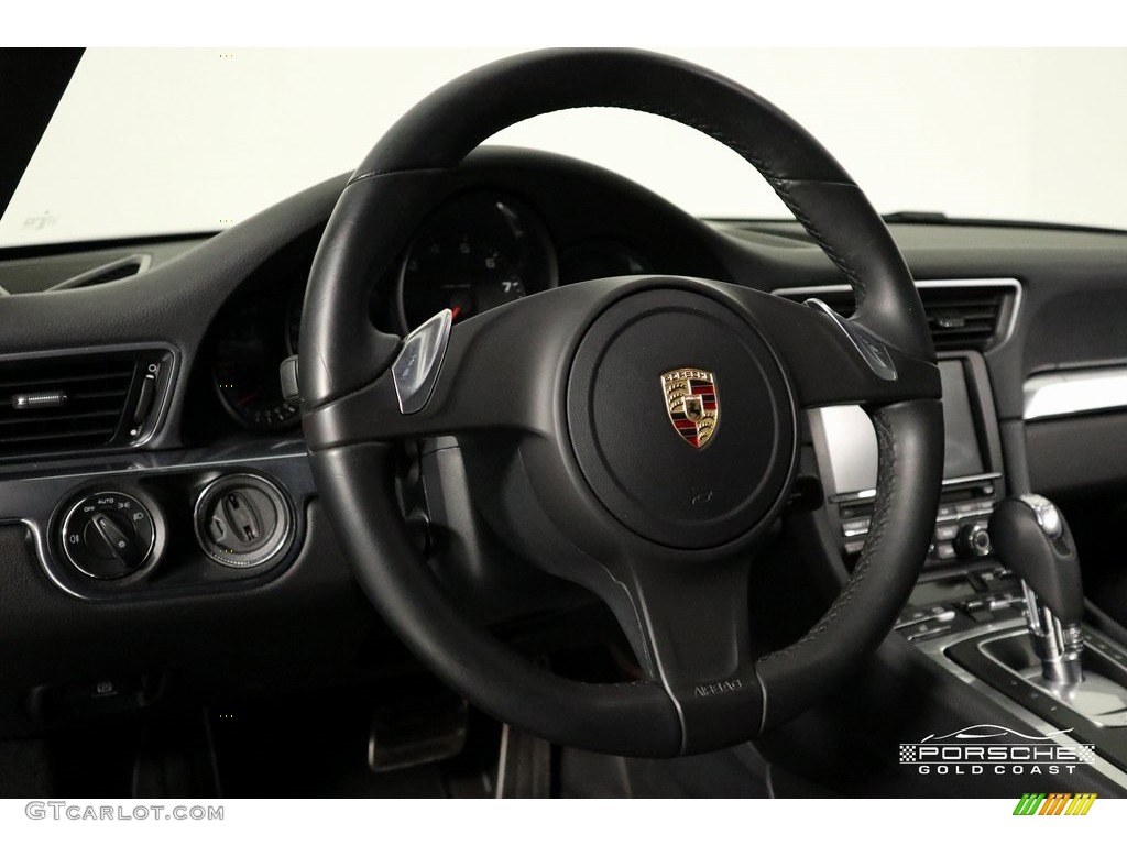 2014 911 Carrera Coupe - Agate Grey Metallic / Black photo #15