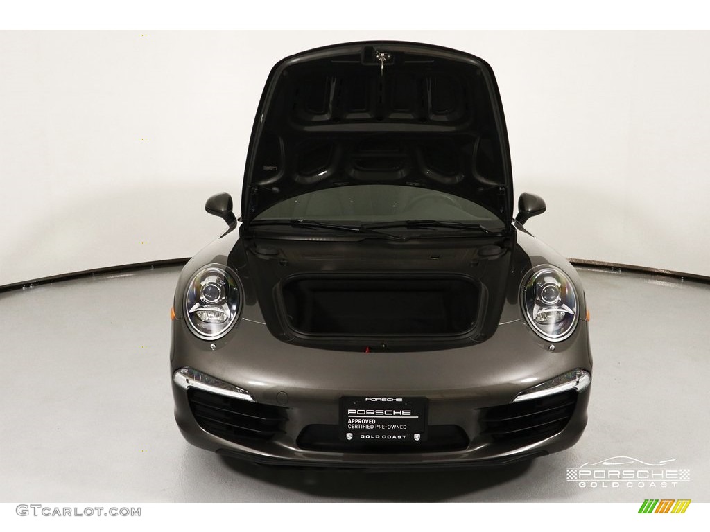 2014 911 Carrera Coupe - Agate Grey Metallic / Black photo #23