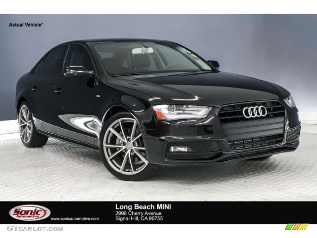 2016 A4 2.0T Premium - Brilliant Black / Black photo #1