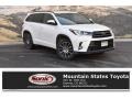 2018 Blizzard White Pearl Toyota Highlander SE AWD  photo #1