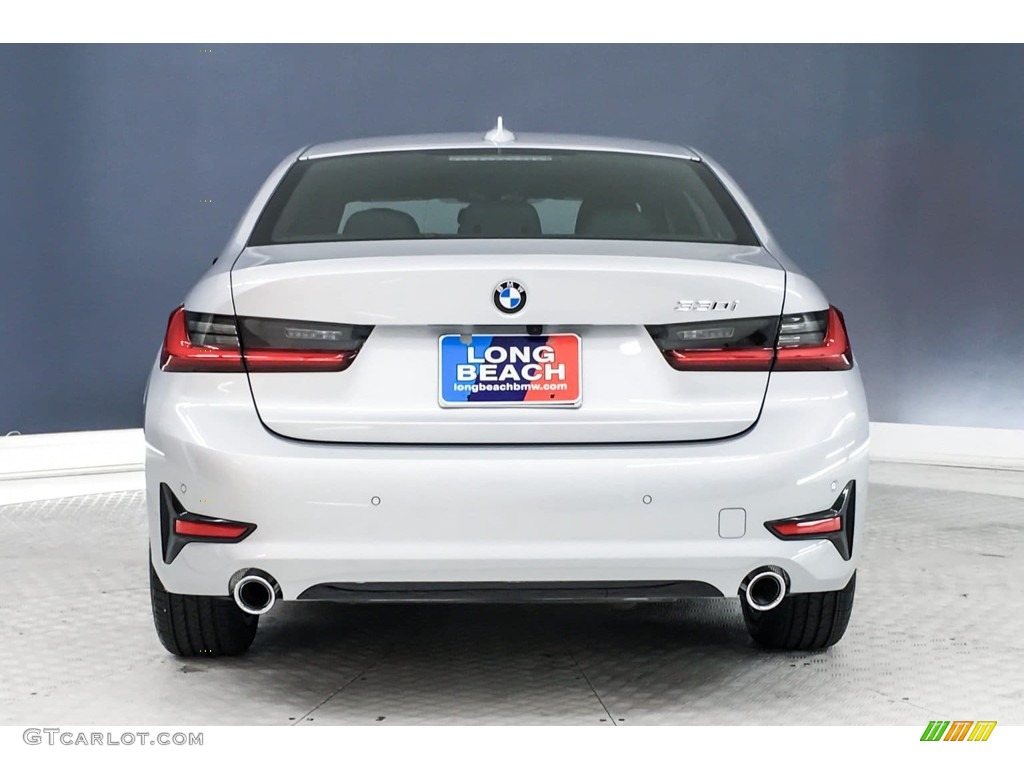 2019 3 Series 330i Sedan - Glacier Silver Metallic / Black photo #3