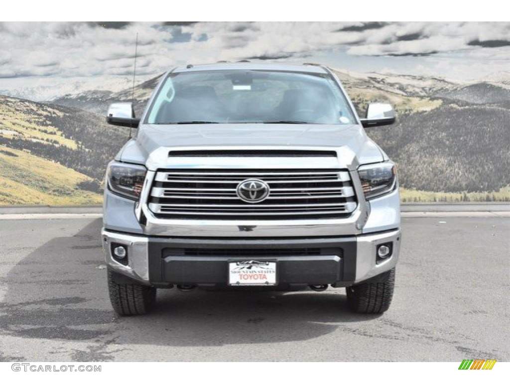 2019 Tundra Limited CrewMax 4x4 - Cement / Black photo #2