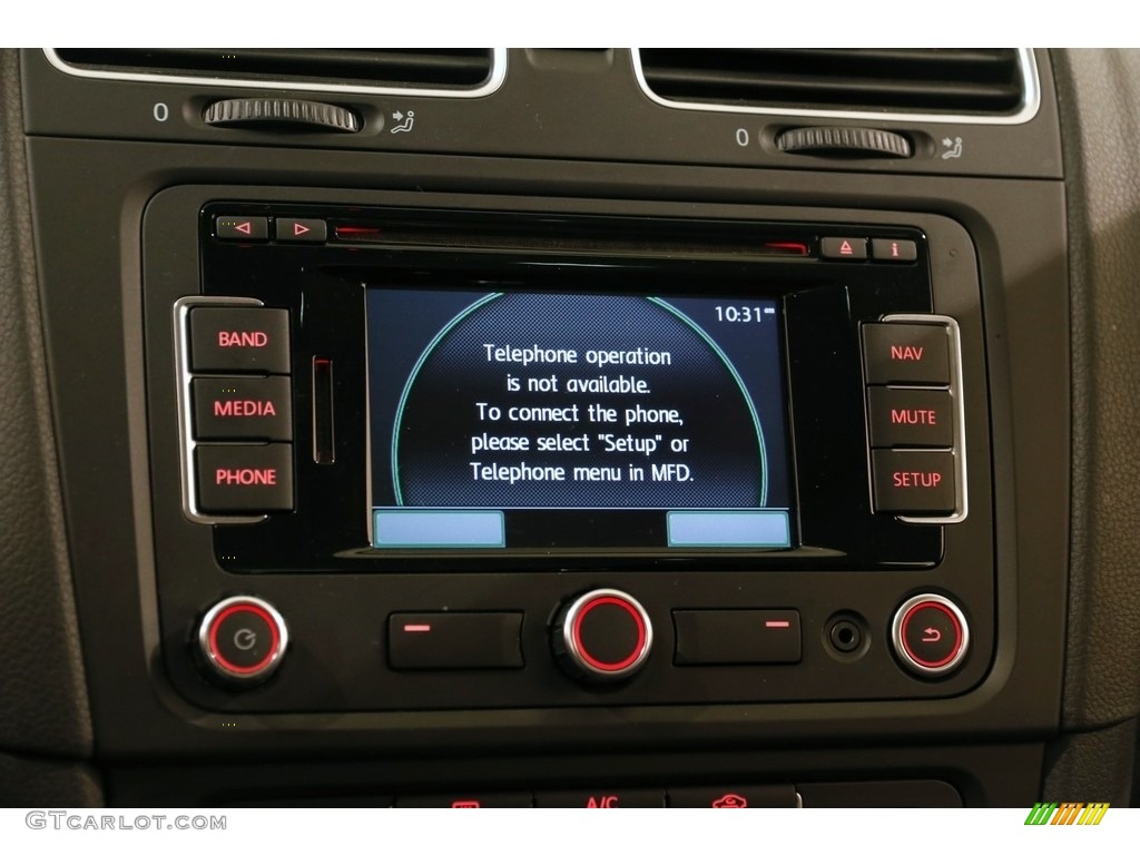 2013 Golf 4 Door TDI - Blue Graphite Metallic / Titan Black photo #11