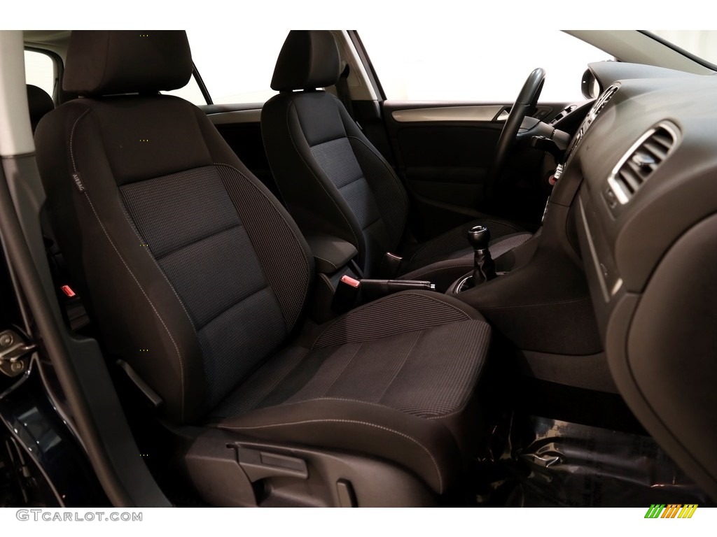 2013 Golf 4 Door TDI - Blue Graphite Metallic / Titan Black photo #15