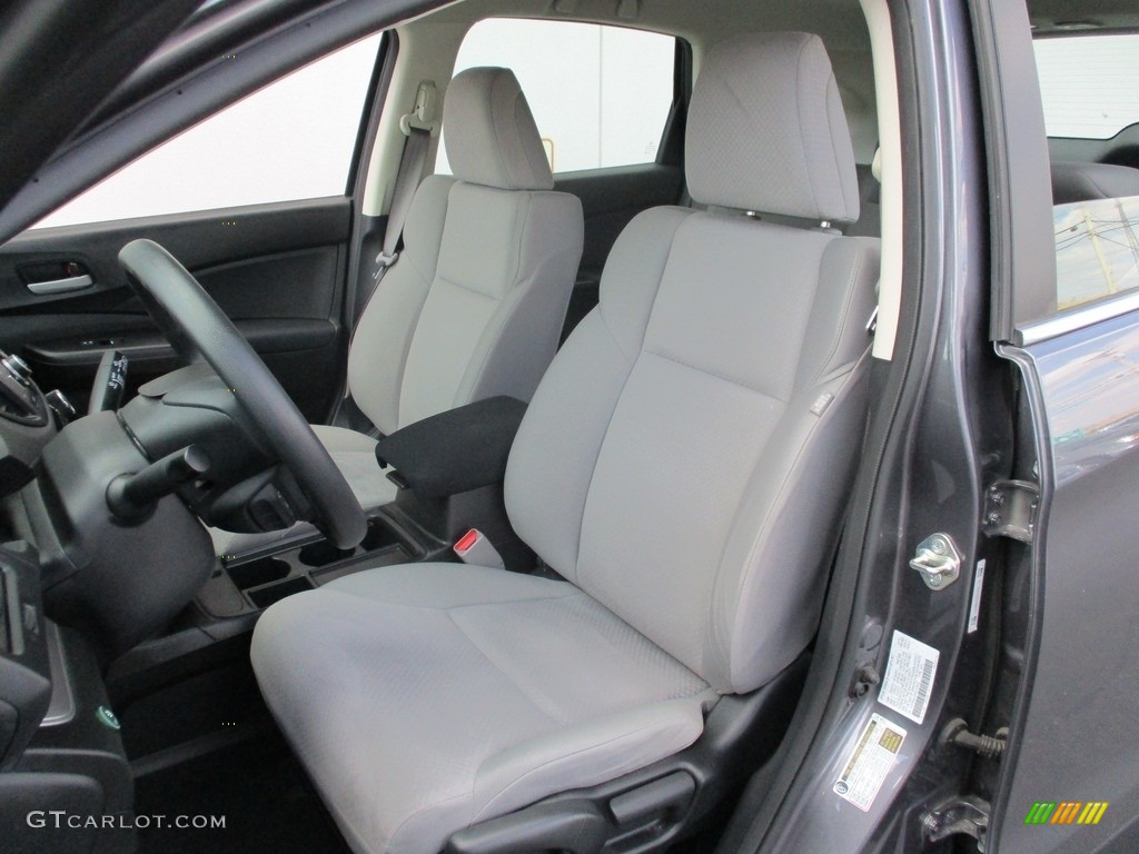 2016 CR-V LX AWD - Modern Steel Metallic / Gray photo #11