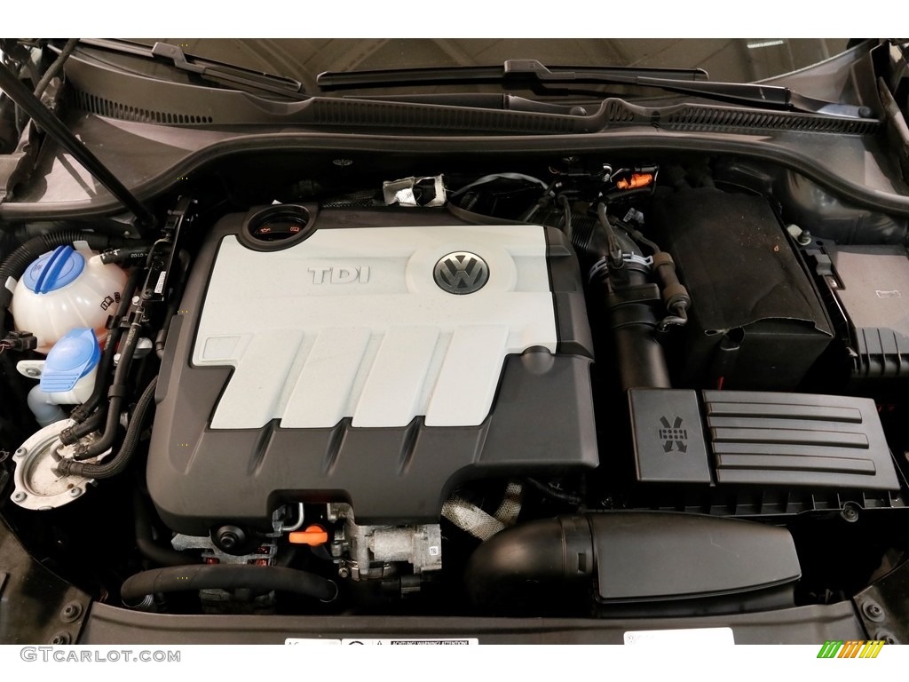 2013 Golf 4 Door TDI - Blue Graphite Metallic / Titan Black photo #19