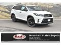 Blizzard Pearl White - Highlander SE AWD Photo No. 1