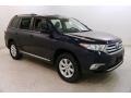 Nautical Blue Metallic 2012 Toyota Highlander V6 4WD