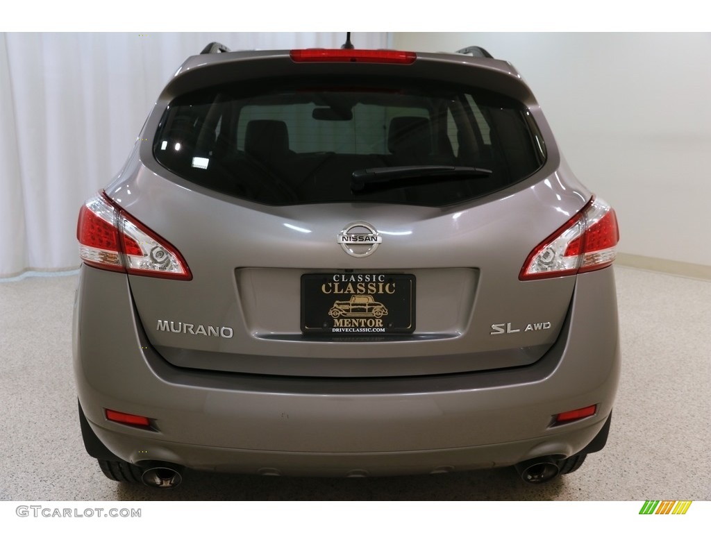 2012 Murano SL AWD - Platinum Graphite / Black photo #26