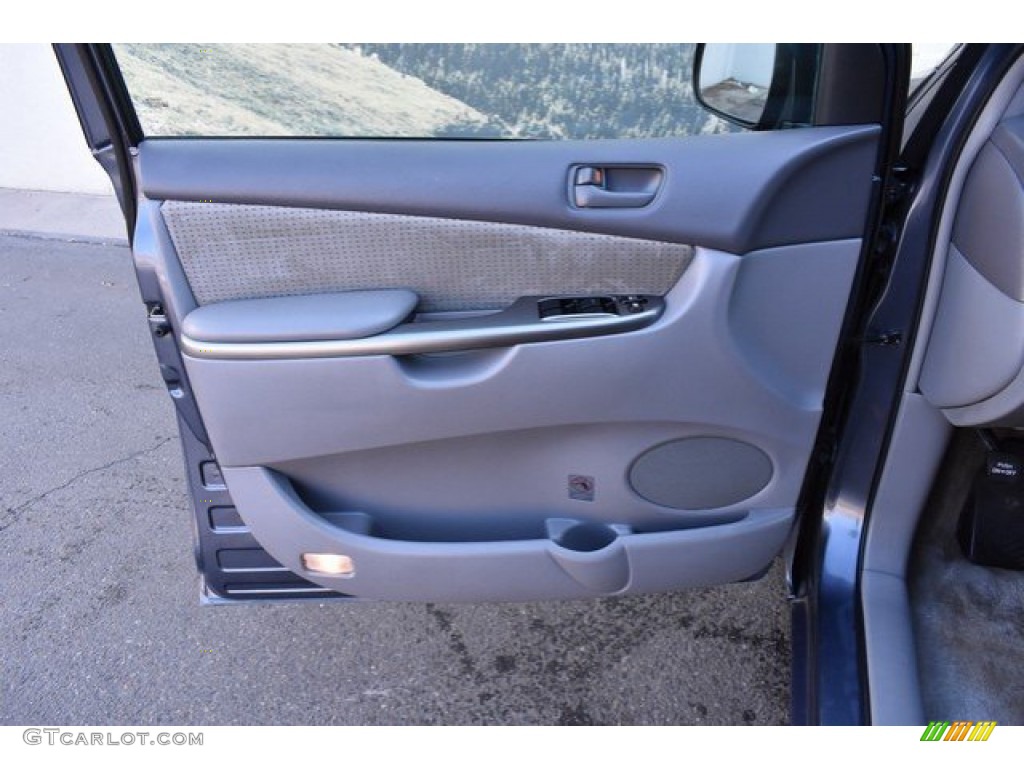 2009 Sienna LE - Slate Metallic / Stone photo #25