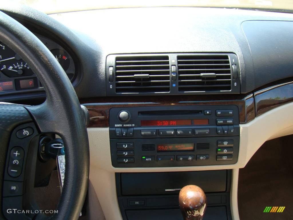 2003 3 Series 325i Sedan - Orient Blue Metallic / Beige photo #16