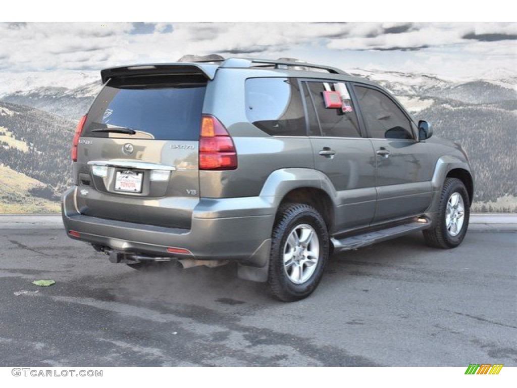 2007 GX 470 - Cypress Green Pearl / Dark Gray photo #3