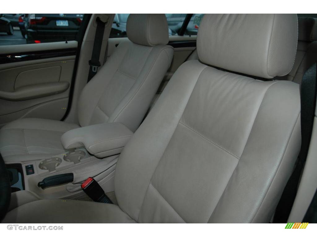 2004 3 Series 325xi Sedan - Steel Blue Metallic / Sand Montana Leather photo #15