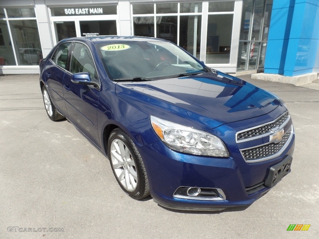 2013 Malibu LT - Blue Topaz Metallic / Jet Black/Titanium photo #1
