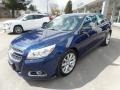 2013 Blue Topaz Metallic Chevrolet Malibu LT  photo #3