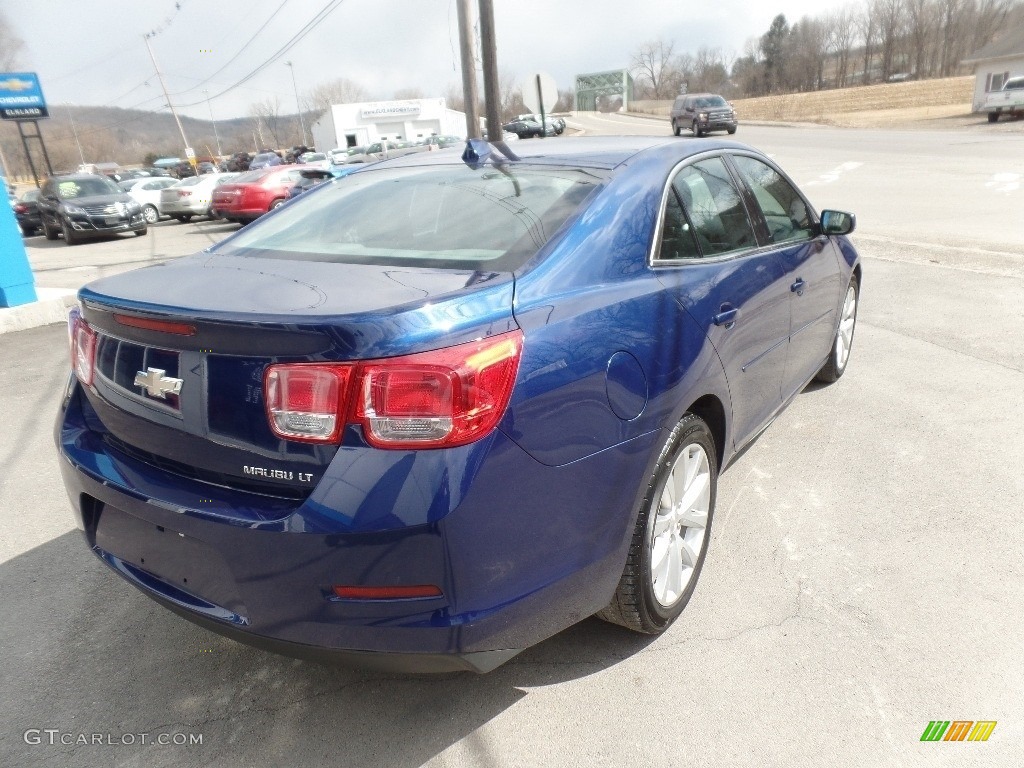 2013 Malibu LT - Blue Topaz Metallic / Jet Black/Titanium photo #8
