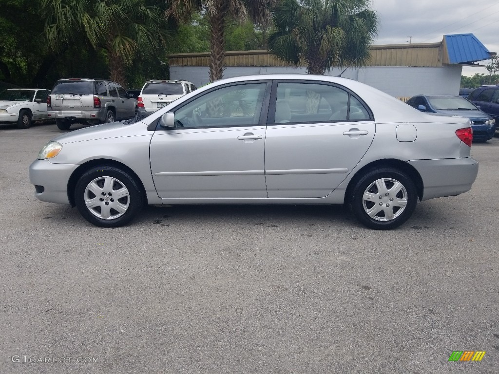2007 Corolla LE - Phantom Gray Pearl / Stone photo #6