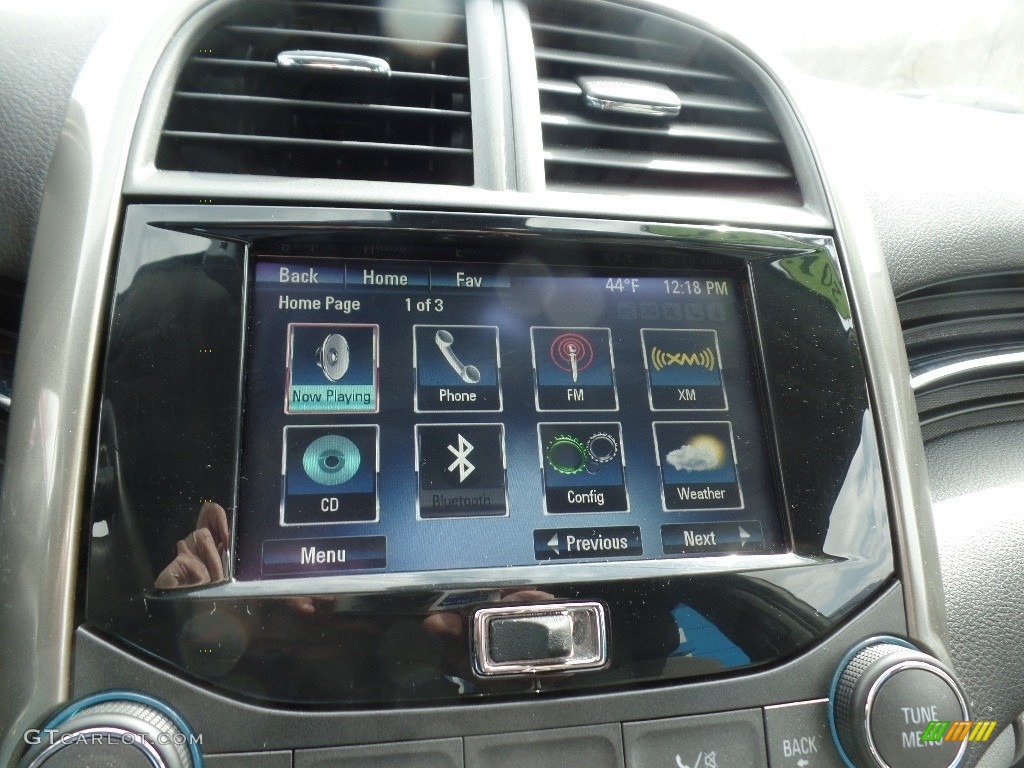 2013 Malibu LT - Blue Topaz Metallic / Jet Black/Titanium photo #33