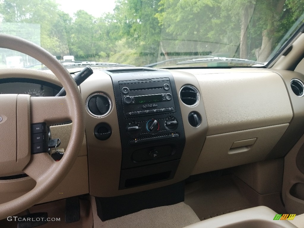 2005 F150 XLT SuperCrew - Arizona Beige Metallic / Tan photo #13