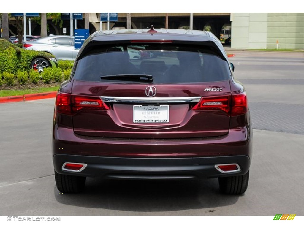 2016 MDX Technology - Dark Cherry Pearl / Parchment photo #6