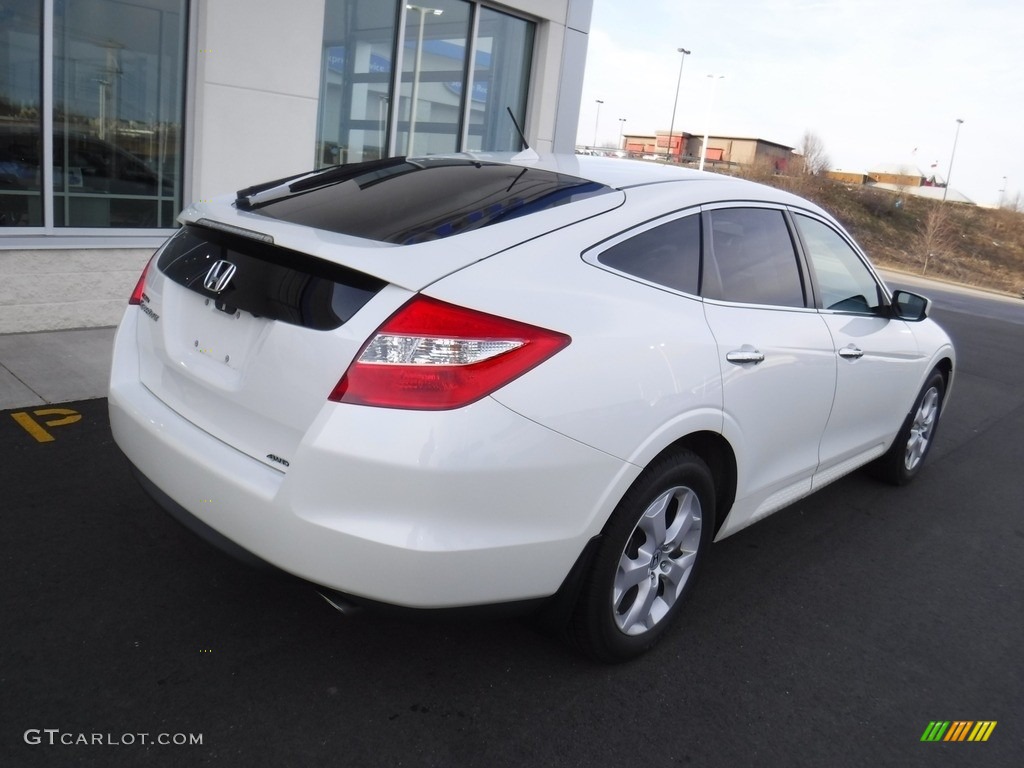 2010 Accord Crosstour EX-L 4WD - White Diamond Pearl / Ivory photo #9