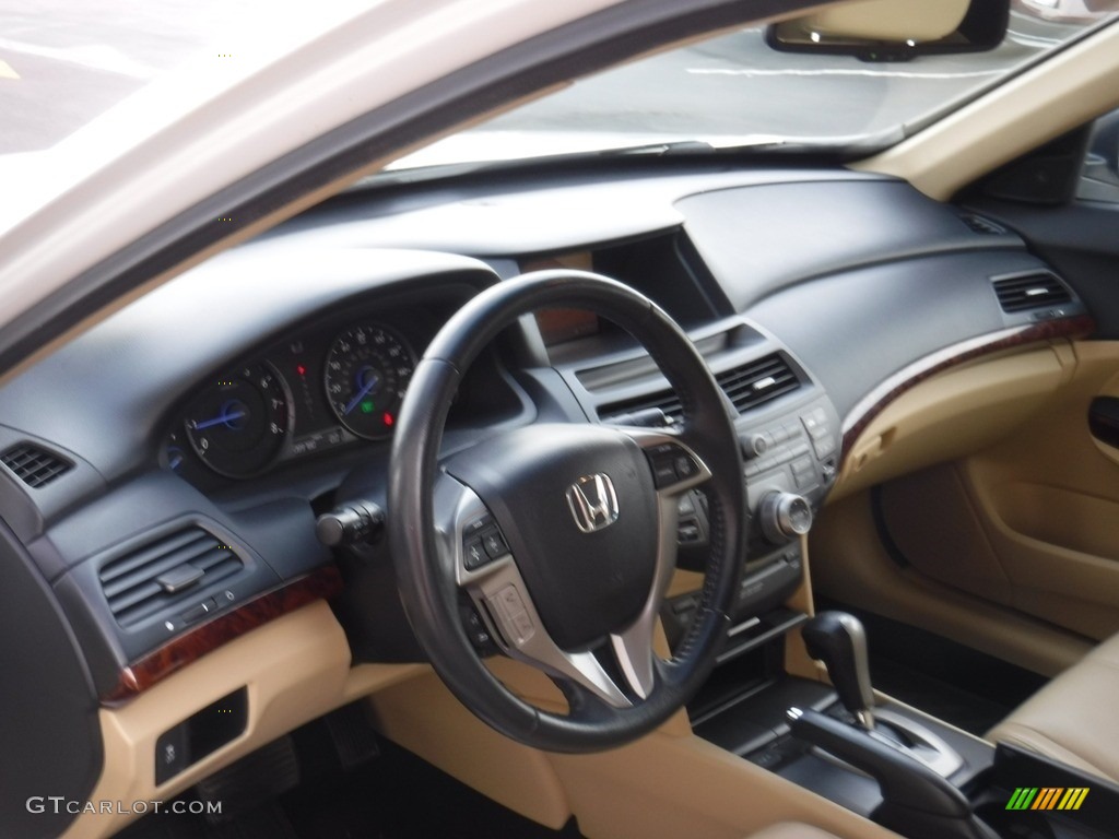2010 Accord Crosstour EX-L 4WD - White Diamond Pearl / Ivory photo #12