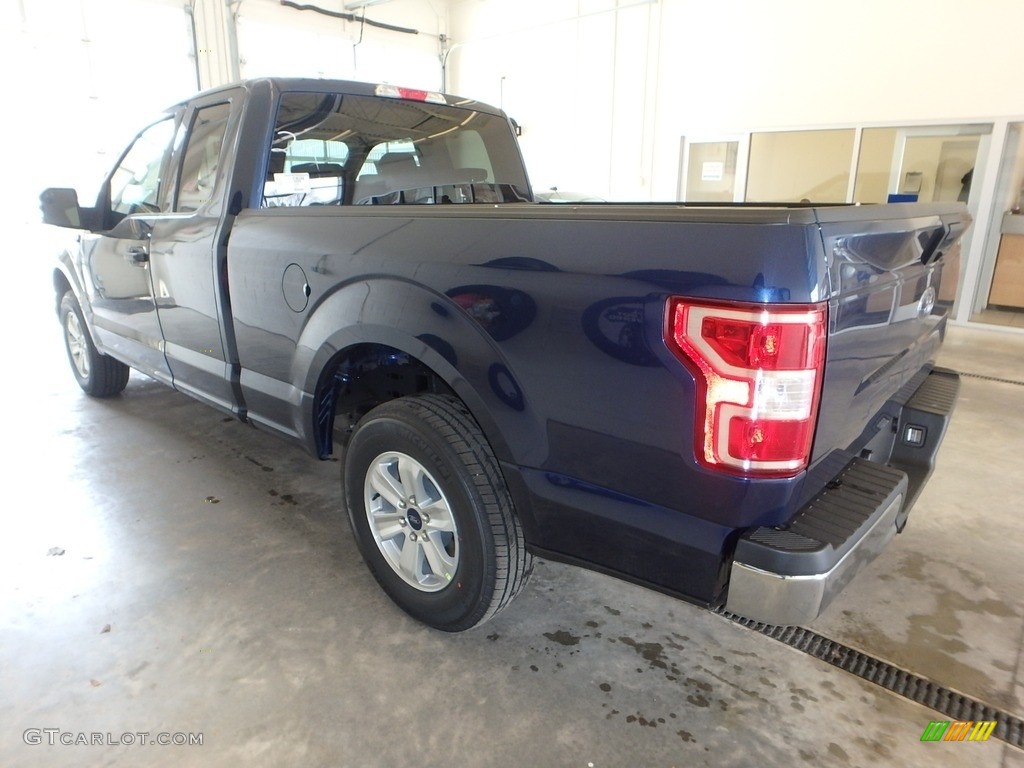 2019 F150 XLT SuperCab - Blue Jeans / Earth Gray photo #3