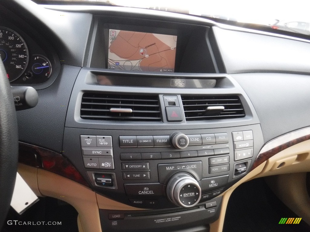 2010 Accord Crosstour EX-L 4WD - White Diamond Pearl / Ivory photo #20