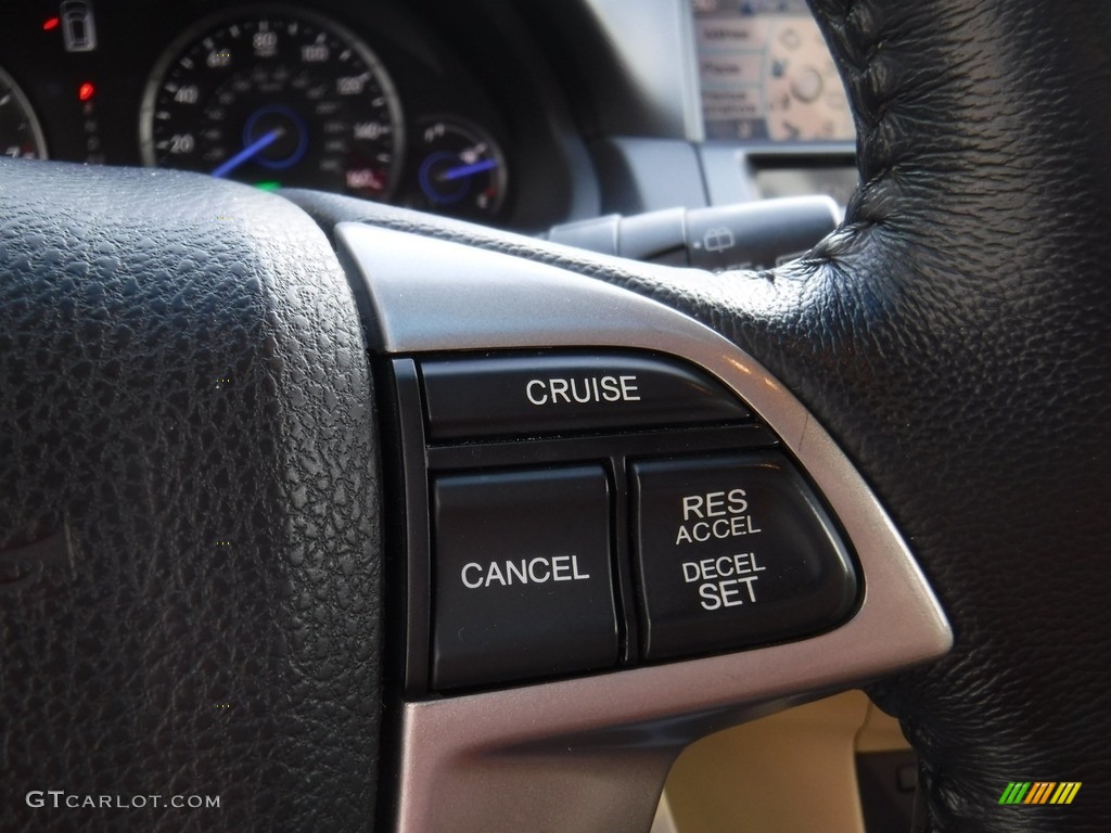 2010 Accord Crosstour EX-L 4WD - White Diamond Pearl / Ivory photo #25