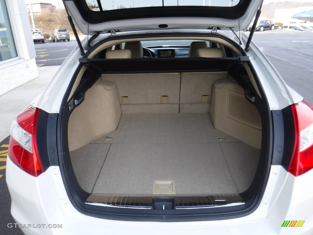 2010 Accord Crosstour EX-L 4WD - White Diamond Pearl / Ivory photo #29